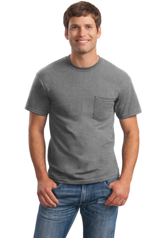 Gildan - Ultra Cotton 100% US Cotton T-Shirt with Pocket.  2300