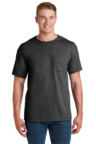 Jerzees -  Dri-Power 50/50 Cotton/Poly Pocket T-Shirt.  29MP