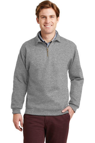 Jerzees Super Sweats NuBlend - 1/4-Zip Sweatshirt with Cadet Collar.  4528M