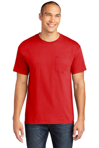 Gildan  Heavy Cotton  100% Cotton Pocket T-Shirt. 5300