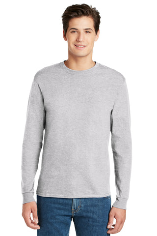 Hanes - Authentic 100% Cotton Long Sleeve T-Shirt.  5586