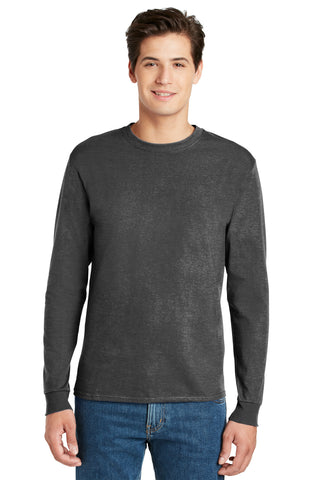 Hanes - Authentic 100% Cotton Long Sleeve T-Shirt.  5586