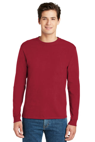 Hanes - Authentic 100% Cotton Long Sleeve T-Shirt.  5586