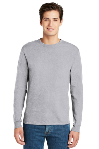 Hanes - Authentic 100% Cotton Long Sleeve T-Shirt.  5586