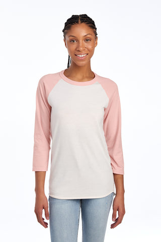 Jerzees ®  Unisex Premium Blend Combed Ring Spun 3/4-Sleeve Raglan 560R