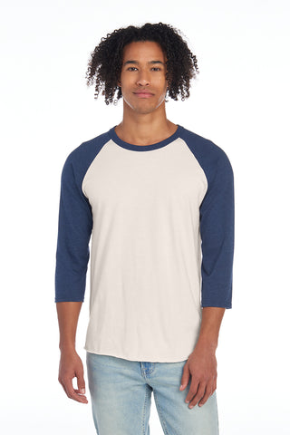 Jerzees ®  Unisex Premium Blend Combed Ring Spun 3/4-Sleeve Raglan 560R