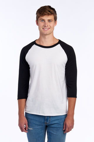 Jerzees ®  Unisex Premium Blend Combed Ring Spun 3/4-Sleeve Raglan 560R