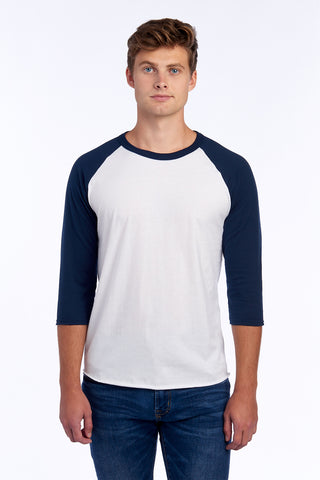 Jerzees ®  Unisex Premium Blend Combed Ring Spun 3/4-Sleeve Raglan 560R