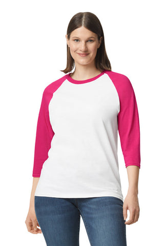 Gildan ®  Heavy Cotton ™  3/4-Sleeve Raglan T-Shirt. 5700