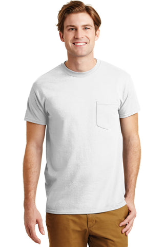 Gildan - DryBlend 50 Cotton/50 Poly Pocket T-Shirt. 8300