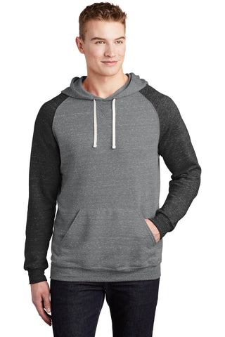 Jerzees  Snow Heather French Terry Raglan Hoodie 90M