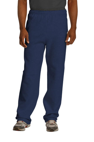 Jerzees NuBlend Open Bottom Pant with Pockets. 974MP