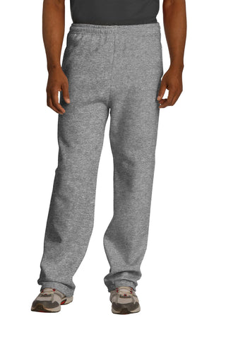 Jerzees NuBlend Open Bottom Pant with Pockets. 974MP