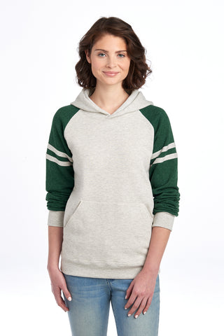 Jerzees ®  Unisex NuBlend ®  Varsity Colorblock Hooded Sweatshirt 97C