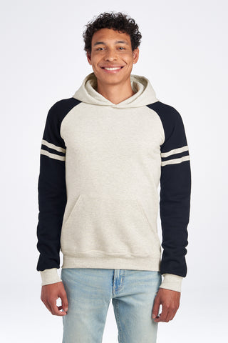 Jerzees ®  Unisex NuBlend ®  Varsity Colorblock Hooded Sweatshirt 97C