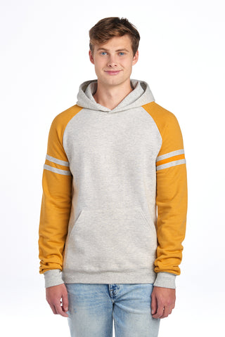 Jerzees ®  Unisex NuBlend ®  Varsity Colorblock Hooded Sweatshirt 97C