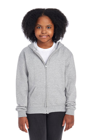 Jerzees ®  - Youth NuBlend ®  Full-Zip Hooded Sweatshirt.  993B