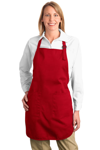 Port Authority Full-Length Apron with Pockets.  A500