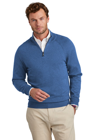 Brooks Brothers Cotton Stretch 1/4-Zip Sweater BB18402