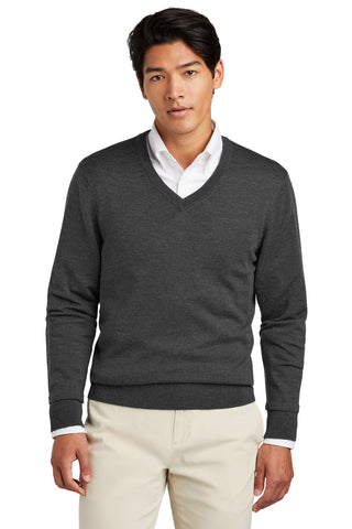 Brooks Brothers Washable Merino V-Neck Sweater BB18410