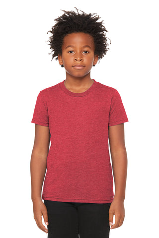 BELLA+CANVAS Youth Heather CVC Tee BC3001YCVC