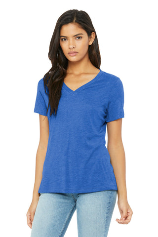 BELLA+CANVAS Women's Relaxed Triblend V-Neck Tee BC6415