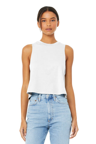 BELLA+CANVAS  Women's Racerback Cropped Tank. BC6682