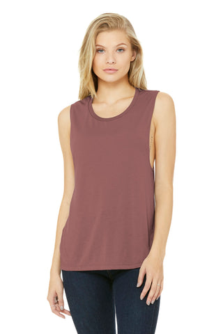 BELLA+CANVAS  Women's Flowy Scoop Muscle Tank. BC8803