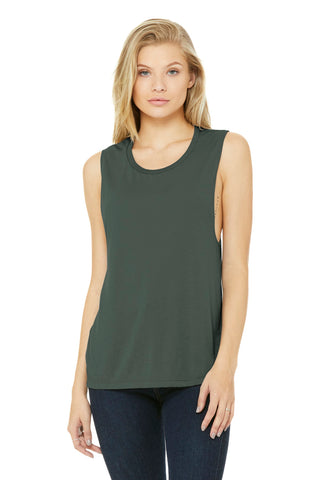 BELLA+CANVAS  Women's Flowy Scoop Muscle Tank. BC8803