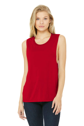 BELLA+CANVAS  Women's Flowy Scoop Muscle Tank. BC8803