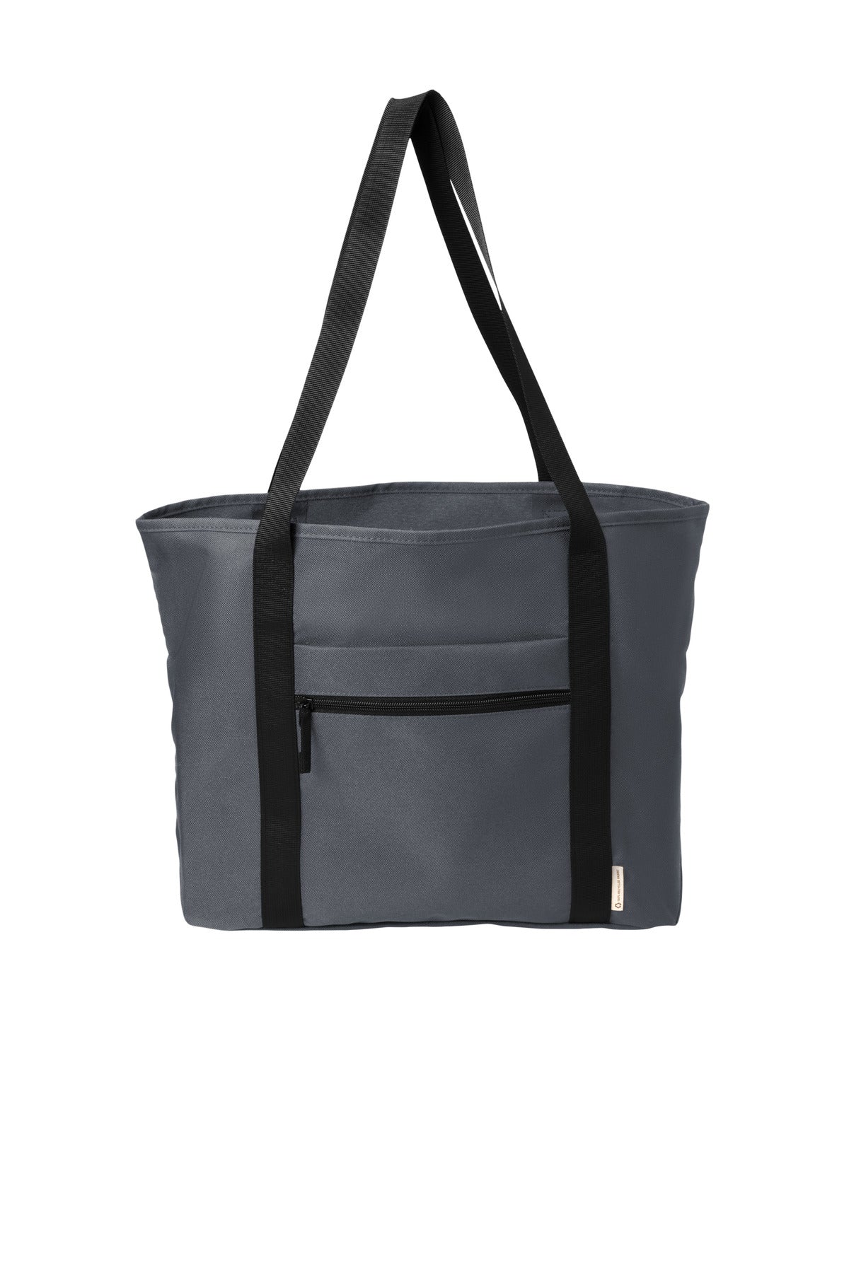 Port Authority Recycled Poly Canvas Tote - Thumbnail 2
