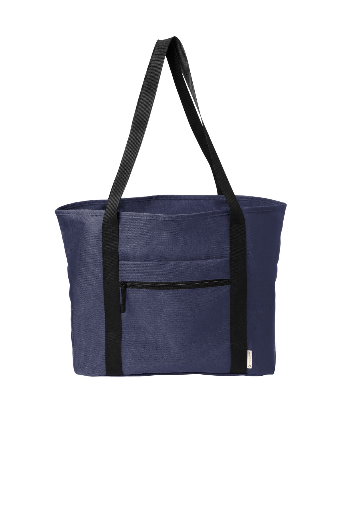 Port Authority Recycled Poly Canvas Tote - Thumbnail 3
