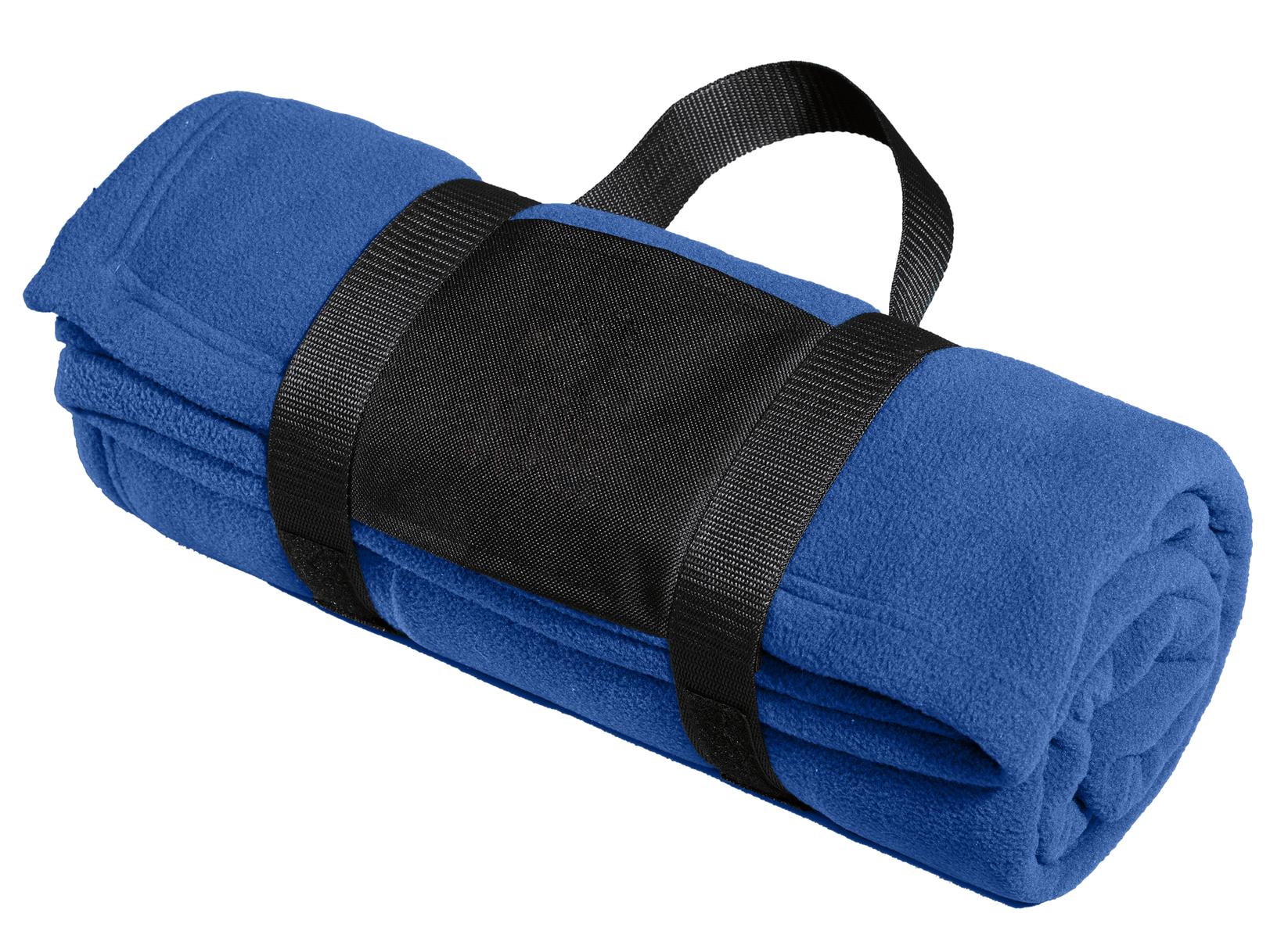 Port Authority BP20 Fleece Blanket with Carrying Strap - Thumbnail 5
