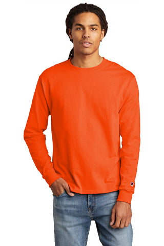 Champion   Heritage 5.2-Oz. Jersey Long Sleeve Tee CC8C