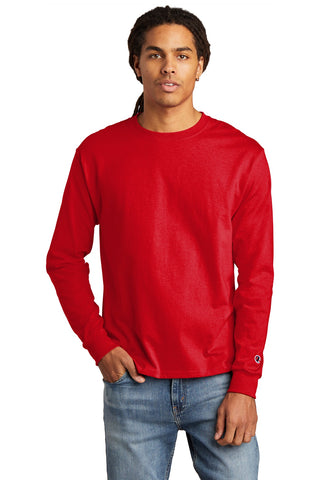 Champion   Heritage 5.2-Oz. Jersey Long Sleeve Tee CC8C