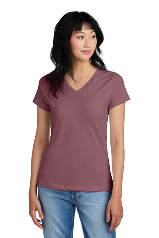 District ®  - Women's Perfect Weight ®  V-Neck Tee. DM1170L