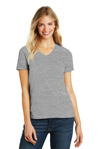 District ®  Women's Perfect Blend ®  CVC V-Neck Tee. DM1190L