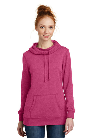 District  Women's Lightweight Fleece Hoodie. DM493