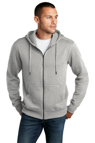 District  Perfect Weight  Fleece Full-Zip Hoodie DT1103