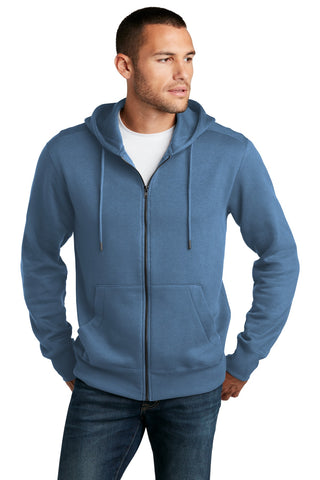 District  Perfect Weight  Fleece Full-Zip Hoodie DT1103