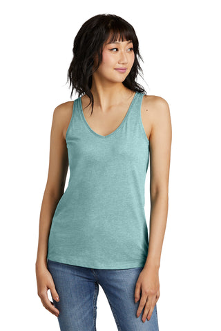 District Women's Perfect Blend CVC V-Neck Tank DT154