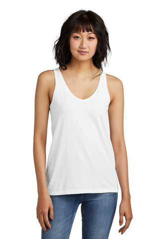 District Women's Perfect Blend CVC V-Neck Tank DT154