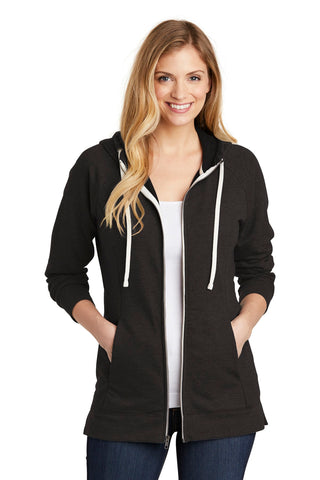 District  Women's Perfect Tri  French Terry Full-Zip Hoodie. DT456