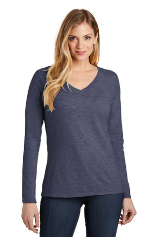 District  Women's Very Important Tee  Long Sleeve V-Neck. DT6201