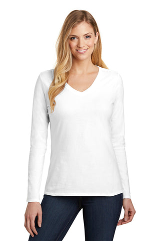 District  Women's Very Important Tee  Long Sleeve V-Neck. DT6201