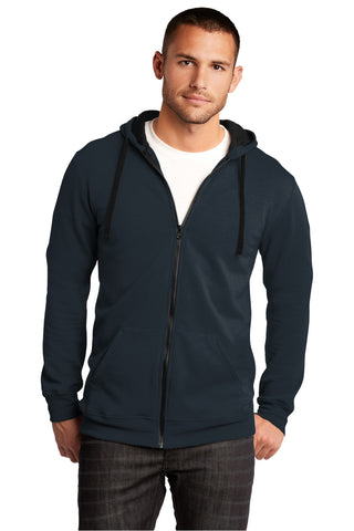 District The Concert Fleece Full-Zip Hoodie. DT800