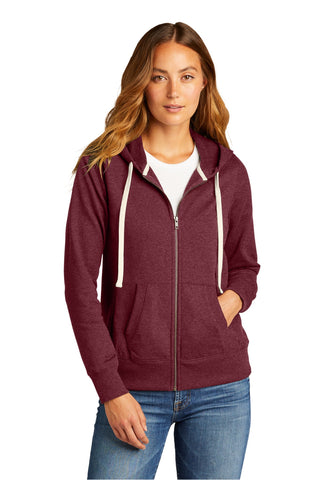 District Women's Re-FleeceFull-Zip Hoodie DT8103