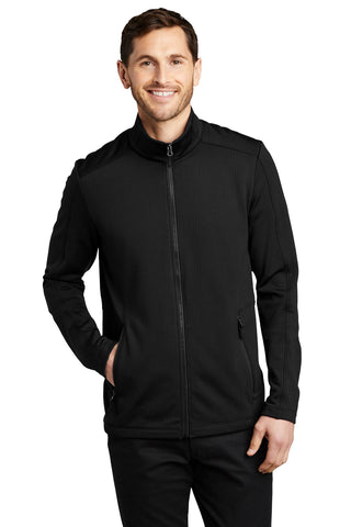 Port Authority  Grid Fleece Jacket. F239