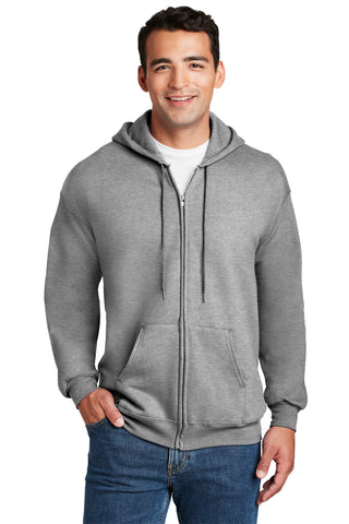 Hanes Ultimate Cotton - Full-Zip Hooded Sweatshirt.  F283