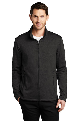 Port Authority  Collective Striated Fleece Jacket. F905